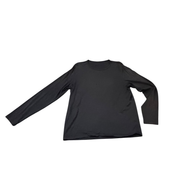 Icebreaker Other - Icebreaker Black Long-Sleeve Peter crew neck with flaw